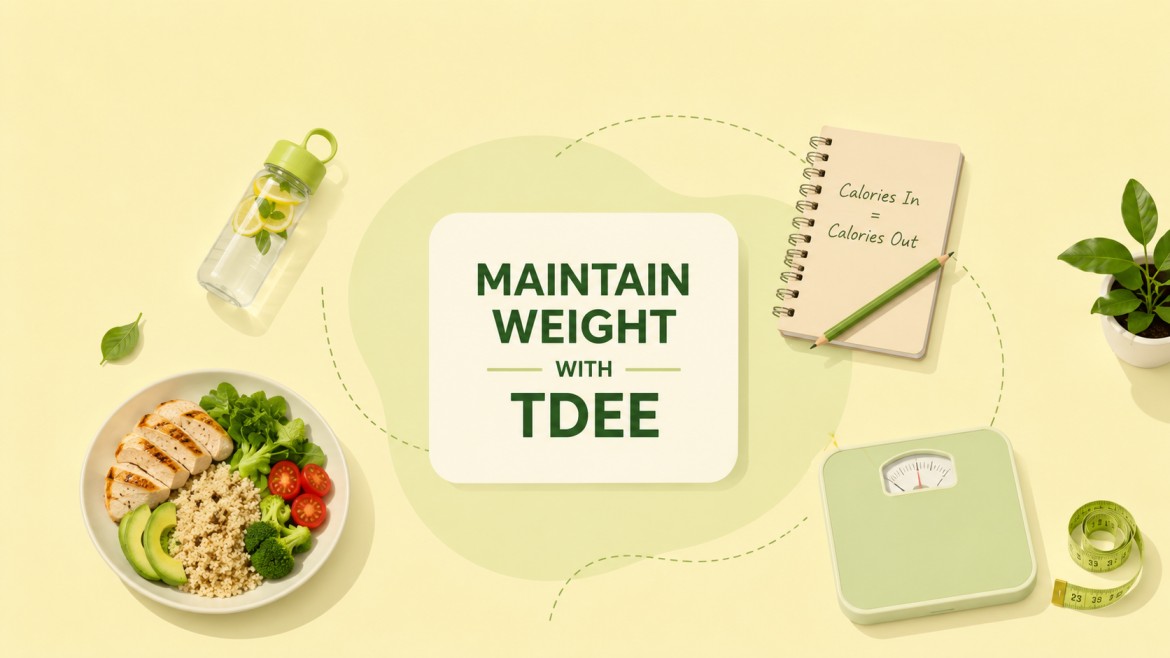 How to Maintain Weight with TDEE? A Complete Guide to Calorie Balance