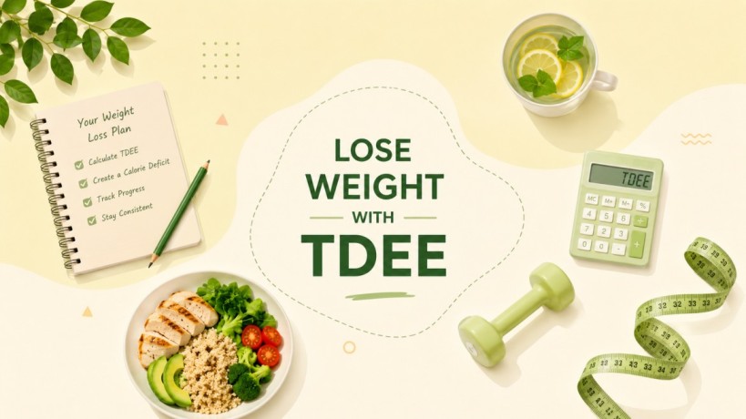 How to Lose Weight with TDEE? A Complete Guide to Caloric Deficit and Fat Loss