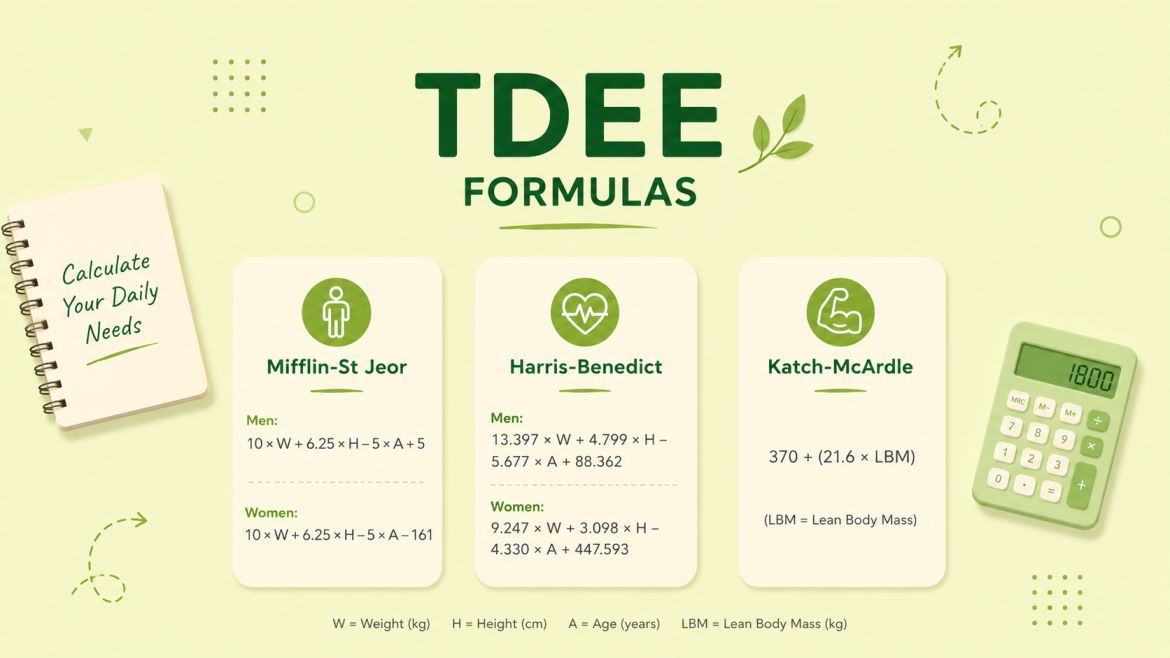 TDEE Formulas | Which Equation to Use and How Each One Works?