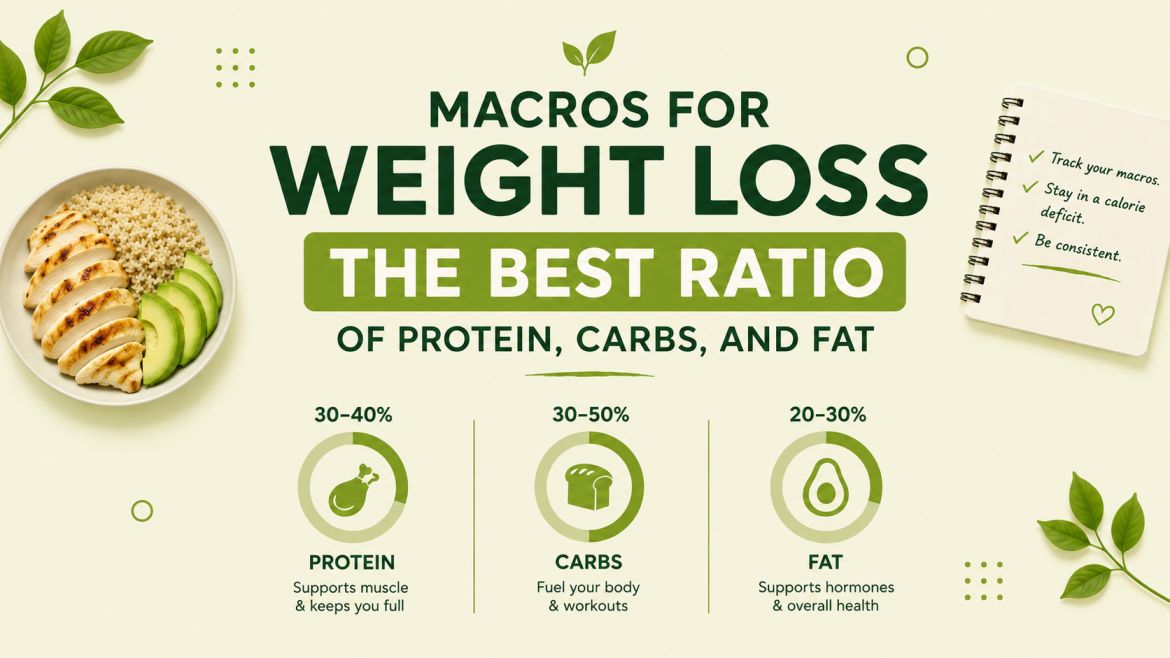 Macros for Weight Loss: The Best Ratio of Protein, Carbs, and Fat