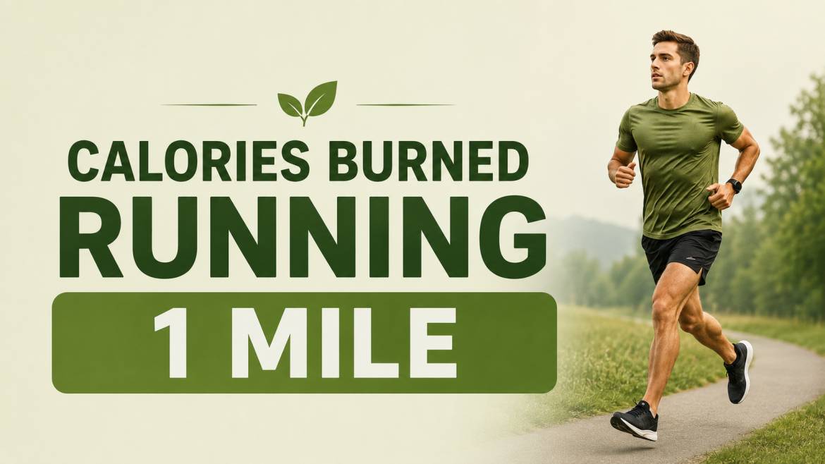 Calories Burned Running 1 Mile: By Weight and Pace Chart