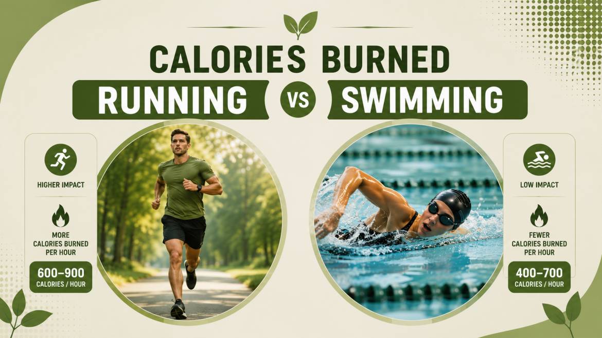 Calories Burned Running vs. Swimming: Per Hour, Same Distance and by Weight