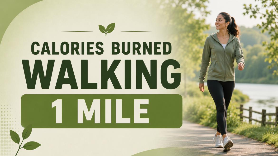 Calories Burned Walking 1 Mile: By Weight, Pace and Terrain