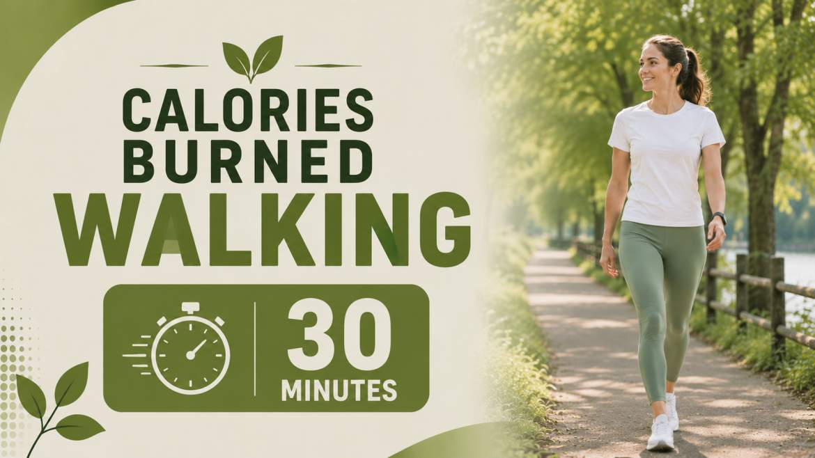 Calories Burned Walking 30 Minutes By Weight, Pace and Daily Walking