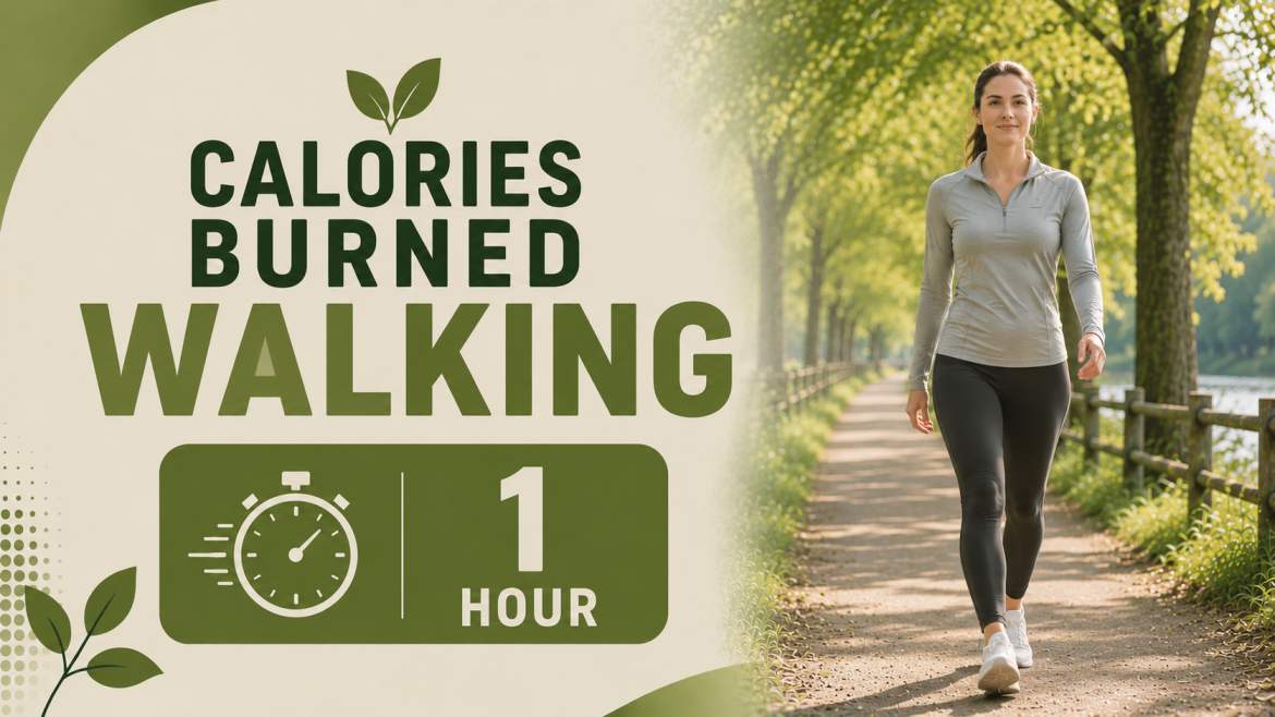 Calories Burned Walking 1 Hour By Weight, Pace and Daily Walking