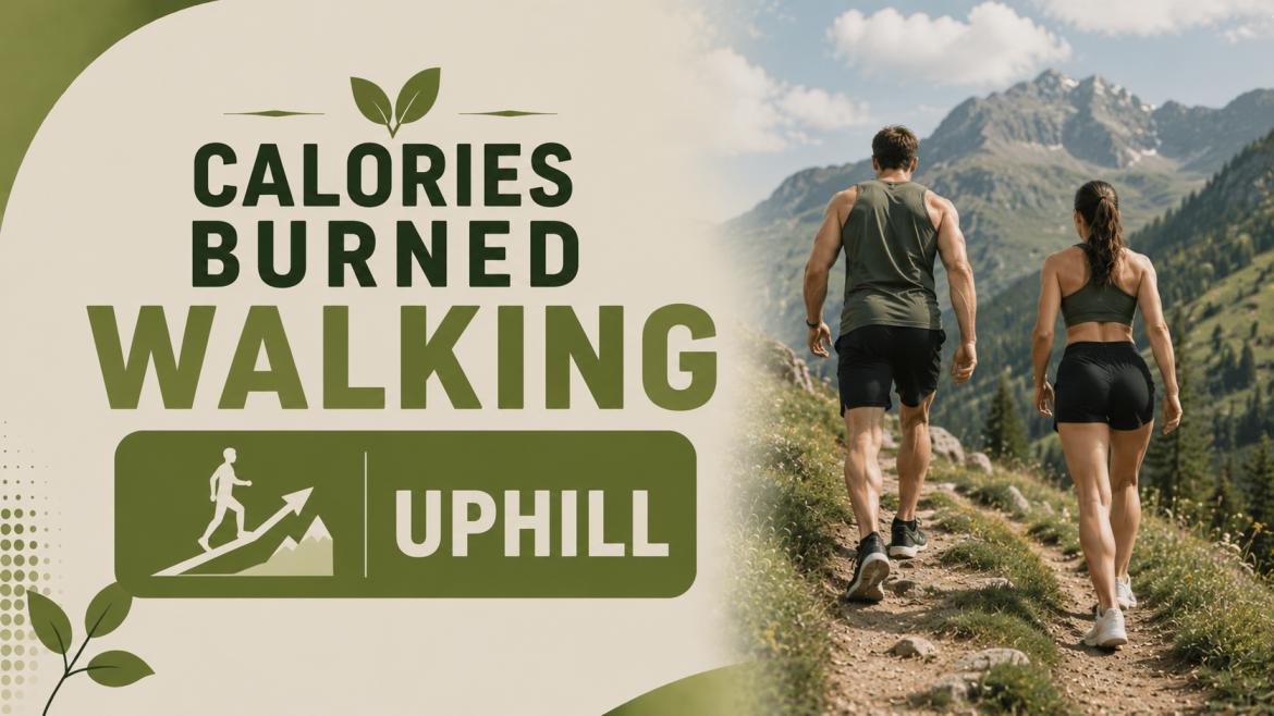 Calories Burned Walking Uphill By Grade, Weight and Pace