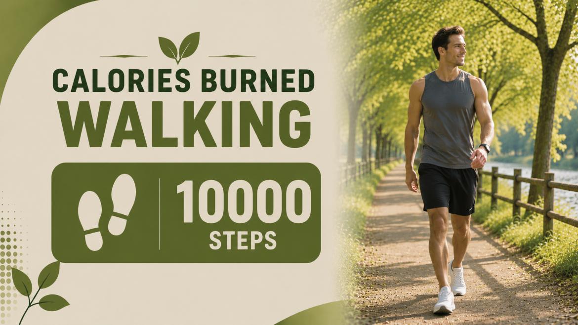 Calories Burned Walking 10000 Steps By Weight, Height and Pace