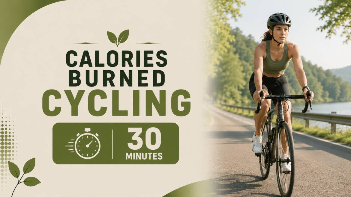 Calories Burned Cycling 30 Minutes By Weight and Speed