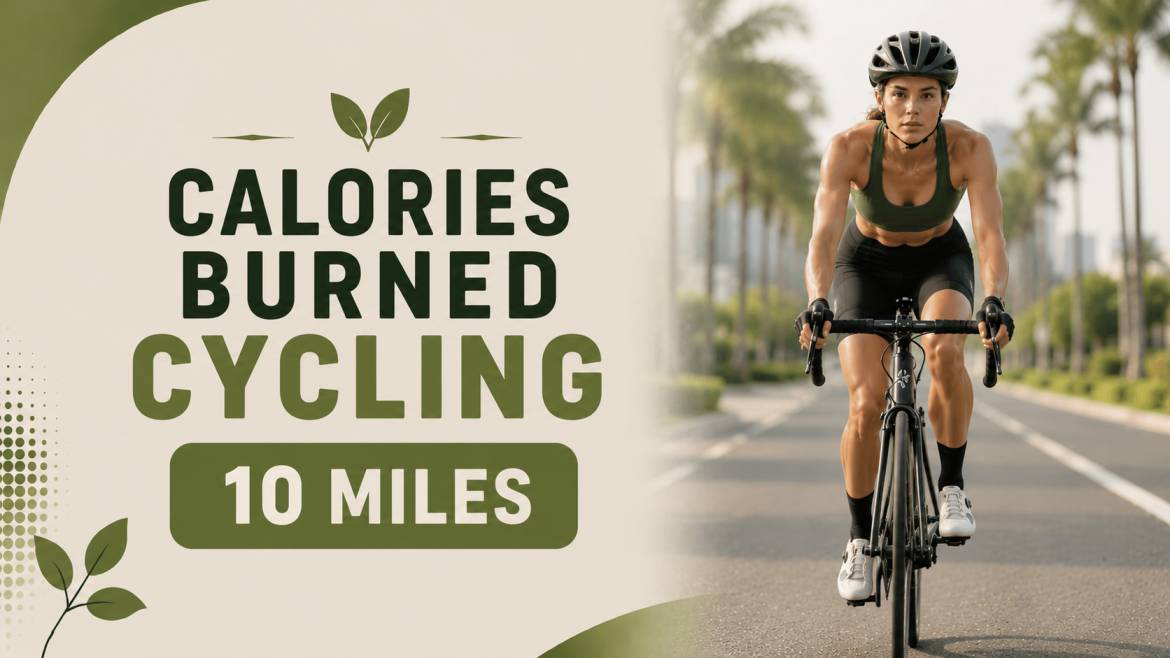 Calories Burned Cycling 10 Miles By Weight, Speed and Terrain