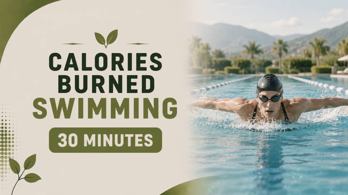 Calories Burned Swimming 30 Minutes By Weight, Stroke and Pace