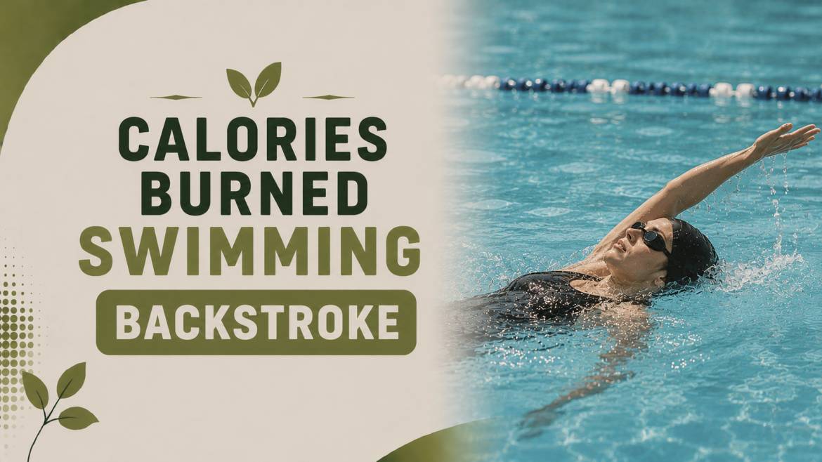 Calories Burned Swimming Backstroke By Weight, Pace and Duration