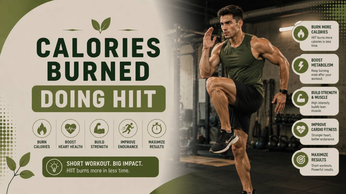 Calories Burned Doing HIIT By Intensity, Weight, Duration, and Protocol