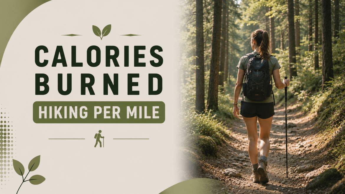 Calories Burned Hiking Per Mile by Weight, Pace and Pack Load