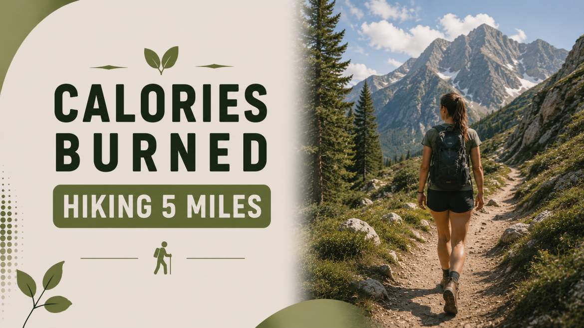 Calories Burned Hiking 5 Miles by Weight, Terrain and Pack Load