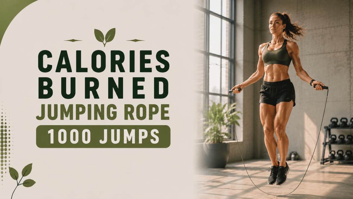 Calories Burned Jump Rope 1000 Jumps by Weight
